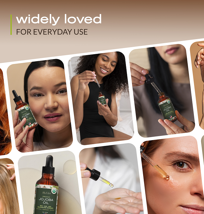 Pure Jojoba Oil 4oz, cold-pressed