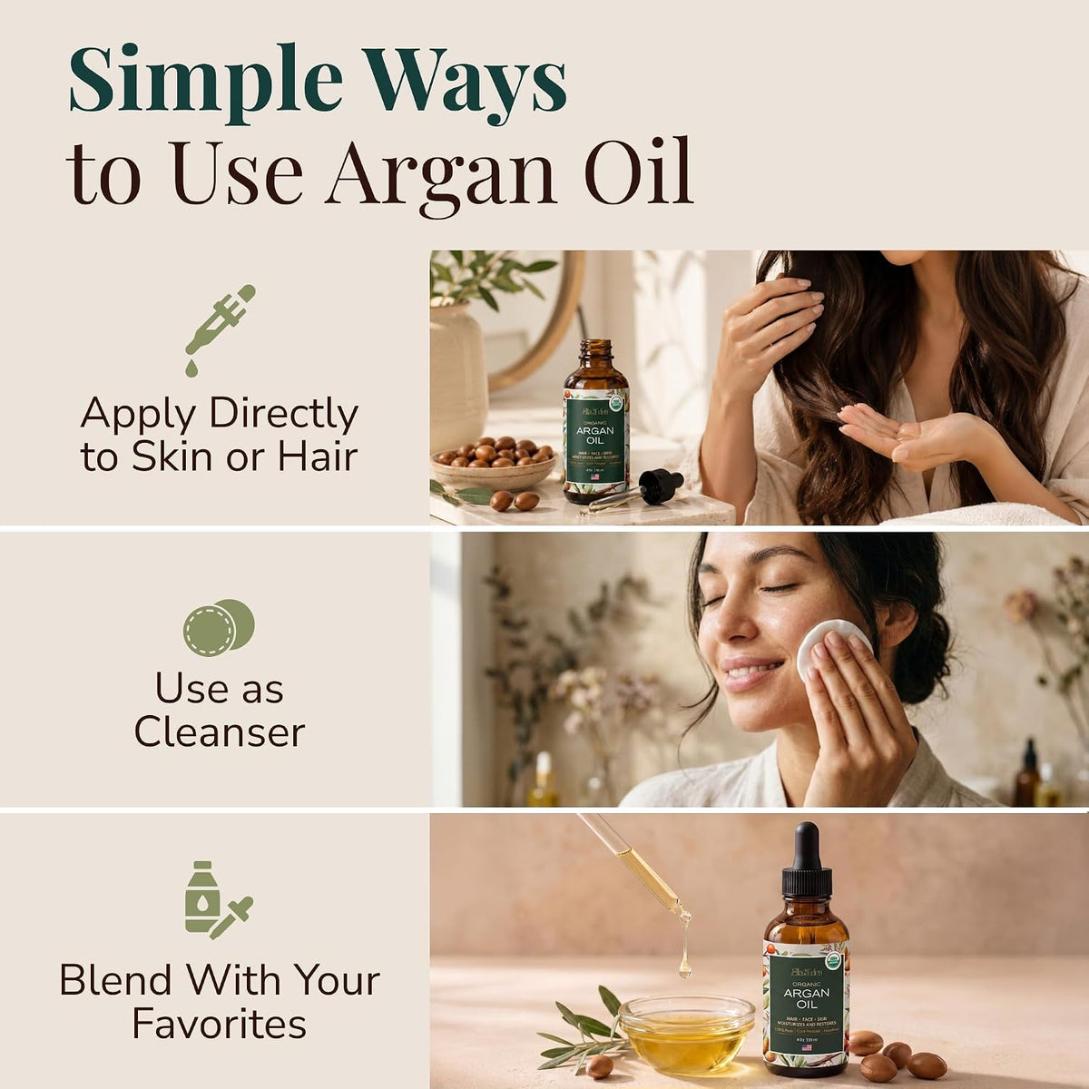 Ella & Eden Organic Argan Oil – image 7