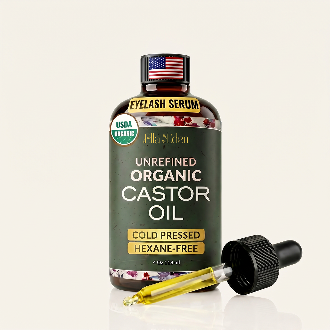 Organic Castor Oil for Eyelashes