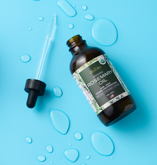 Pure Rosemary Oil 4oz, steam-distilled