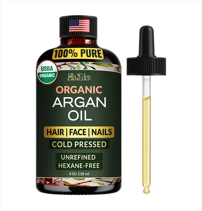 Pure Argan Oil 4oz, cold-pressed Ella & Eden Pure Argan Oil 4oz, cold-pressed Ella & Eden
