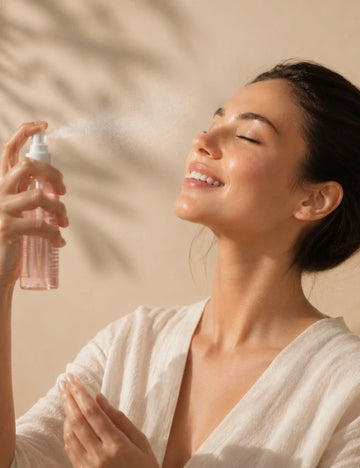 Rose Water as Setting Spray: Achieve a Dewy Look