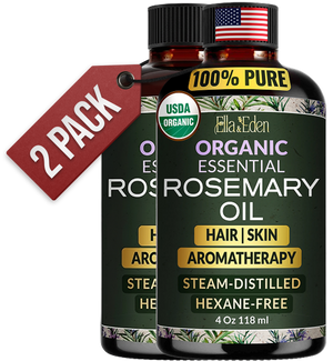 Pure Rosemary Oil 4oz, steam-distilled