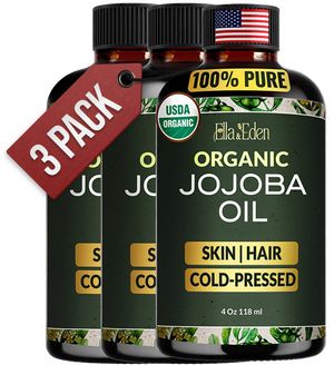Pure Jojoba Oil 4oz, cold-pressed