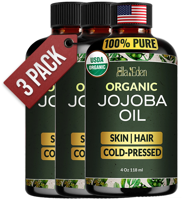 Pure Jojoba Oil 4oz, cold-pressed