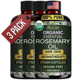 Pure Rosemary Oil 4oz, steam-distilled