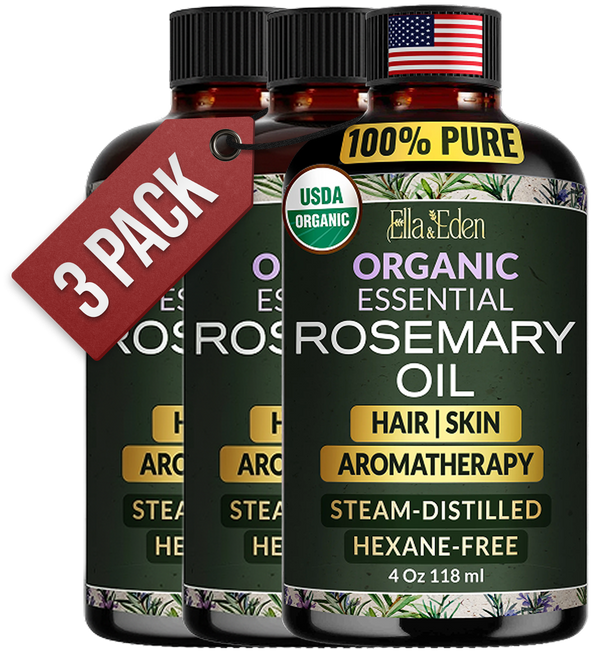 Pure Rosemary Oil 4oz, steam-distilled