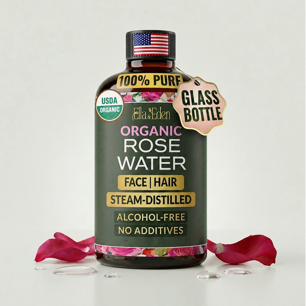 Organic Rose Water Spray 4 Fl Oz