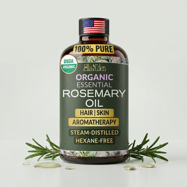 Pure Rosemary Oil 4oz, steam-distilled