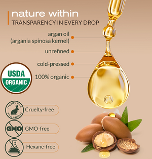 Pure Argan Oil 4oz, cold-pressed