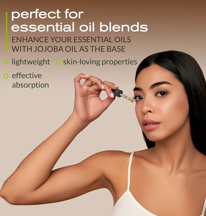 Pure Jojoba Oil 4oz, cold-pressed