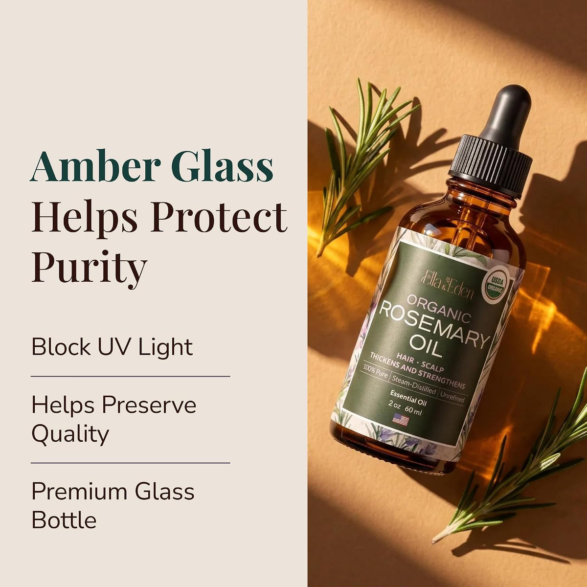 Ella & Eden Organic Rosemary Oil – image 6