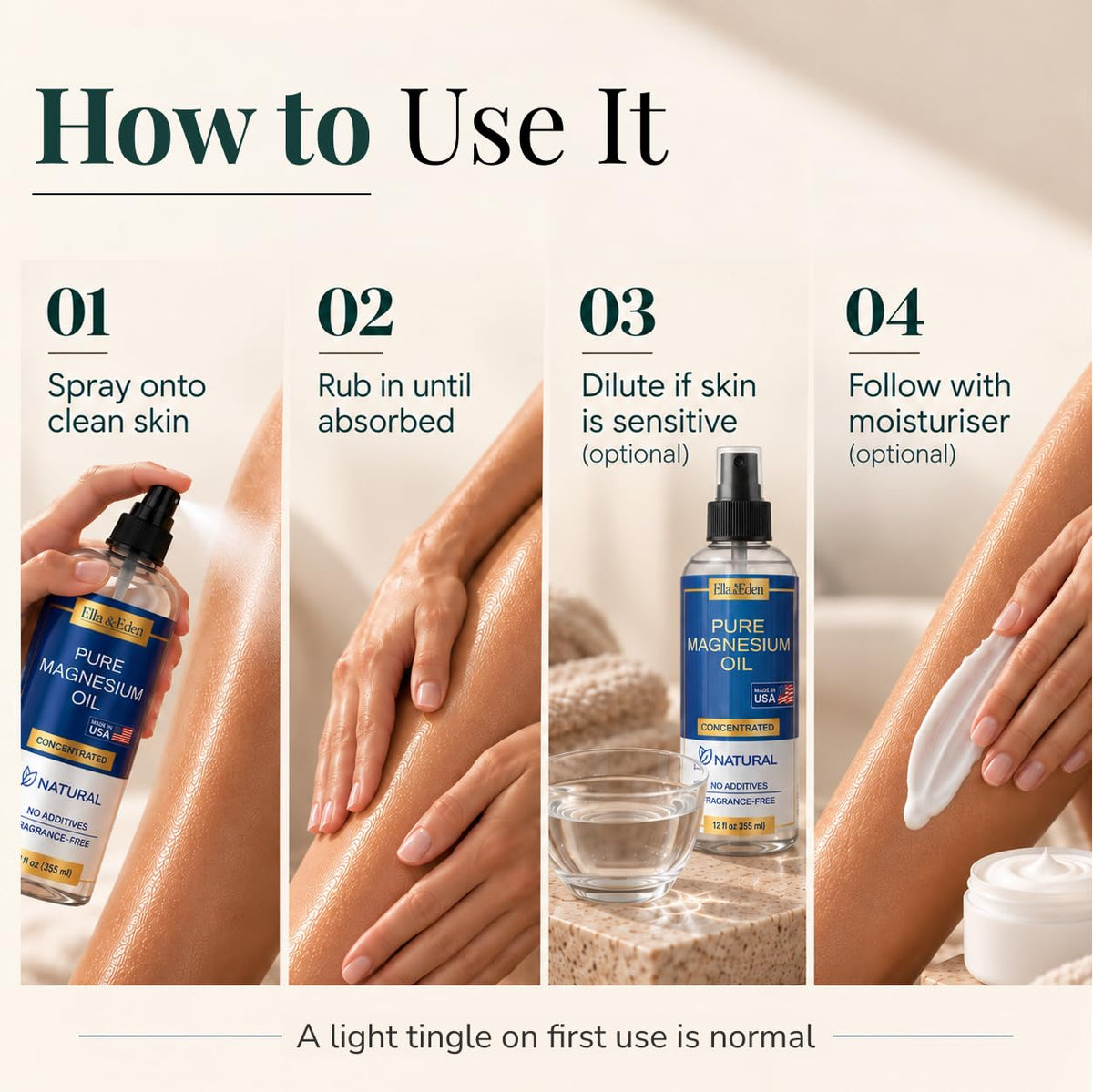 Ella & Eden Magnesium Oil Spray – image 6