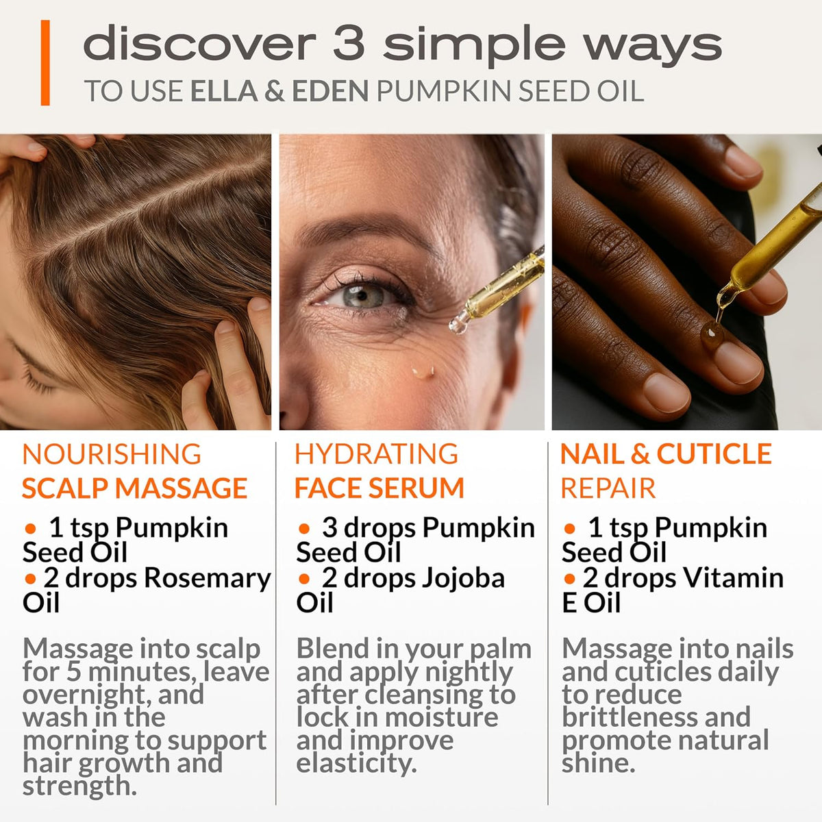 Ella & Eden Organic Pumpkin Seed Oil – image 5