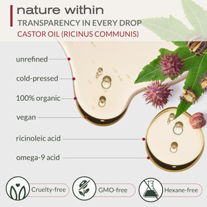 Ella & Eden Organic Castor Oil for Lashes & Brows – image 2