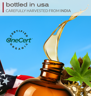 Pure Castor Oil 32oz, cold pressed - plastic bottle