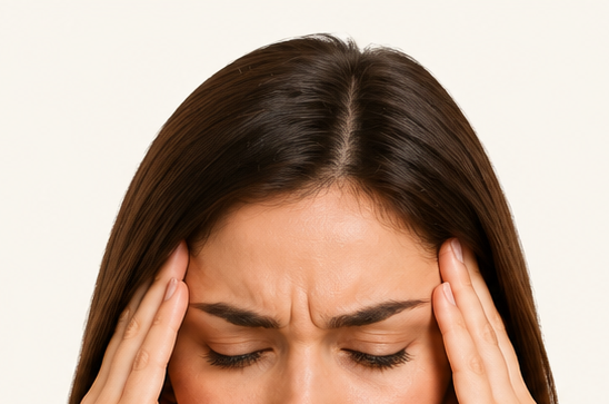Stress, illness, or postpartum changes shift more hairs into the resting phase
