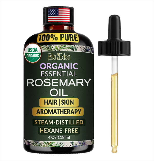 Pure Rosemary Oil 4oz, steam-distilled