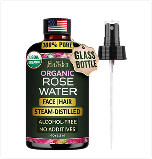 Organic Rose Water Spray 4 Fl Oz