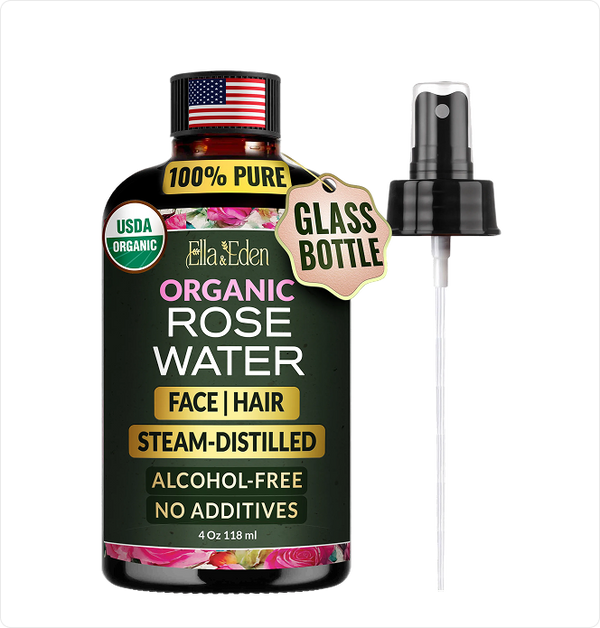 Organic Rose Water Spray 4 Fl Oz